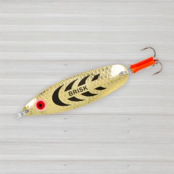 Блешня коливна ZEOX Brisk № 1, 12г, колір № 002В Gold